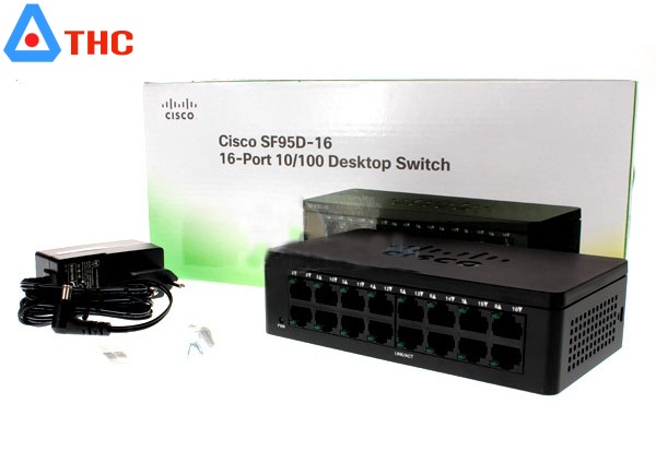 Switch nối mạng Cisco SF95D-16 cổng 10/100 Mbps